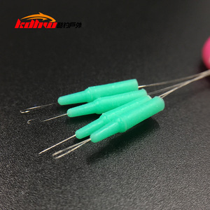 Tubo de pesca de silicona con cuentas espaciadoras antienredos para la línea principal y la punta de la caña, accesorios de pesca para agua dulce - Product Image 2