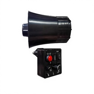 Sirène d'avertissement universelle à haut niveau sonore pour moto, voiture de <span class=keywords><strong>patrouille</strong></span>, <span class=keywords><strong>camion</strong></span> lourd, alarme de recul - 12V/24V - Product Image 1