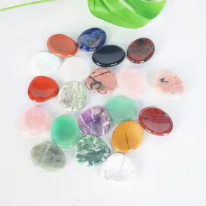 Worry Stone Crystal Thumb Gemstone Piedras curativas naturales Crystal Therapy Reiki Masaje Chakra Worry Stone