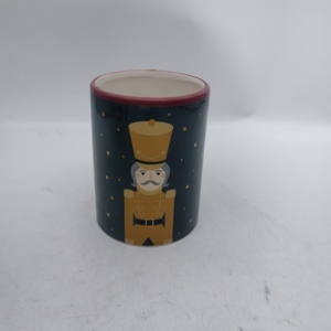 El boyalı noel fındıkkıran istiflenebilir seramik kahve kupalar kolu su bira çay süt hediyeler özelleştirilebilir Logo toptan - Product Image 5
