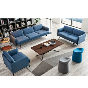 Ensemble de canapés en cuir moderne, meubles de luxe, canapé royal en cuir - Product Image 1