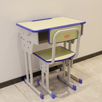Ensembles scolaires, pupitres scolaires, table et chaise d'étude pour enfants, pupitre et chaise d'étude à hauteur réglable