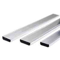 Barre d'espacement en aluminium de soudage à haute fréquence-épaisseur pliable vis de porte insonorisée personnalisable vente en gros de haute qualité