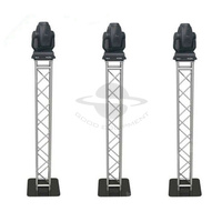 Aluminio iluminación cabeza móvil DJ luz truss stand truss para la venta