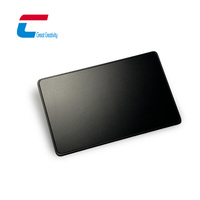 Kontaktlose Zahlung NFC RFID Lasergravur Bank-Kreditkarte Metall NFC Smart Card Titan