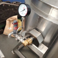 Bouilloire de cuisson entièrement automatique en nid d'abeille à vapeur