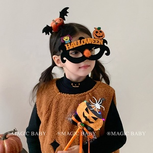 Bí ngô Halloween tóc Clip sọ Quỷ cho trẻ em ma quái dễ thương kẹp tóc trẻ em trang phục bên Phụ kiện tóc lừa hoặc điều trị - Product Image 5