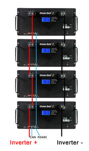 6000 ciclo Rack montaggio 48 V Lifepo4 batteria 100Ah 150Ah 300Ah 400Ah 48 Volt 51.2V 10Kwh 20kwh batteria solare agli ioni di litio - Product Image 3