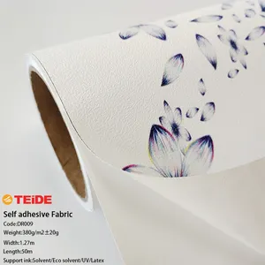 Printing Digital Removable Peel And Stick Self Adhesive White Blank Wallpaper For Decoration