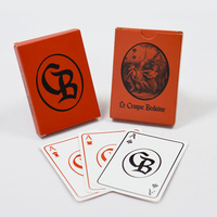 Cartes à Jouer Personnalisées en Papier Durable avec Design Unique, Double Boîte pour Jeux Familiaux et de Société pour Adultes, avec Logo et Taille Personnalisables