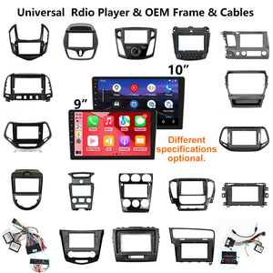 Autoradio Linux avec écran tactile 9 pouces, CarPlay sans fil, Android Auto, Mirror Link, FM, RDS, lecteur MP5 - Product Image 5