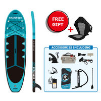 Planche de SUP électrique Glory 11' + Planche de paddle gonflable + OEM/ODM + Aileron électrique + Planche de surf électrique - Matériaux PVC/EVA/DRO 1