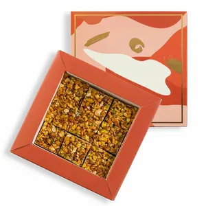 Scatola di dolci regalo di lusso torta luna confezione scatola vuota pasticceria dolce fornitore