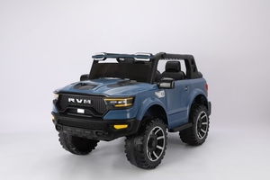 Produits à forte valeur ajoutée Voiture électrique pour bébé avec télécommande Voiture jouet Les enfants peuvent s'asseoir sur les garçons Véhicule tout-terrain Sécurité aux quatre roues - Product Image 5