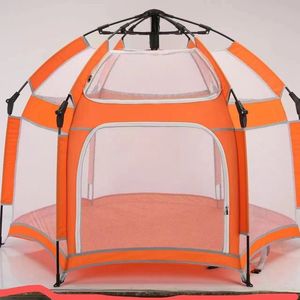 Bambino ad apertura rapida che striscia per terra per imparare a camminare recinzione <span class=keywords><strong>casa</strong></span> dei bambini <span class=keywords><strong>casa</strong></span> gioco portatile a prova di morso - Product Image 5