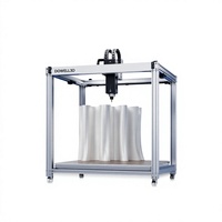 Imprimante 3D à granulés grand format intelligente IA, taille d'impression 2400 mm, machine de fabrication de filament fusionné pour usage industriel