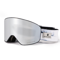 HUBO 197A – lunettes de Ski personnalisées Full Hd, Double lentille, Anti-buée, miroir, hiver, Google, meilleures lunettes de neige pour hommes, sangle réglable