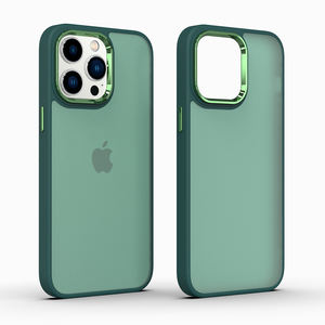 Funda trasera galvanizada para teléfono, carcasa mate para IPhone 14 Pro <span class=keywords><strong>Max</strong></span> 13 Mini 12 Pro 11 Xs <span class=keywords><strong>Max</strong></span> Xr 6G 7G 7Plus, <span class=keywords><strong>2023</strong></span> - Product Image 2