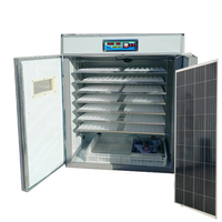 Couveuse d'œufs entièrement automatique Poulet Oie Oiseau Caille Dinde Canard Incubateur solaire