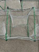 Piège à poissons de haute qualité en Chine, 22 cm * 35 cm * 31 sections, cage à poissons, piège d'aquaculture Dragon Bubu pour les poissons