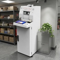 Fabricant de premier plan de solutions multi-devises de qualité financière, machine de dépôt d'espèces en libre-service Jinrui CDM-9000B