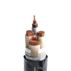 Cabo de Potência de Cobre de Baixa Tensão de Alta Qualidade com Condutor de Cobre de 4 Núcleos AWG YJV 0.6 a 1kv Isolado com XLPE - Product Image 4