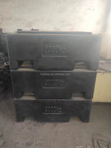 Großhandel Hoch leistungs OIML Klasse M1 Gusseisen Test gewichte Kunden spezifisch 1kg-10 Tonnen 1 Jahr Garantie für USA Maschine - Product Image 2