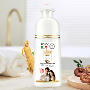 Shampoo colorant capillaire à l'extrait d'argan, permanent en 5 minutes, best-seller, couvrant les <span class=keywords><strong>cheveux</strong></span> <span class=keywords><strong>gris</strong></span> ou blancs - Product Image 2