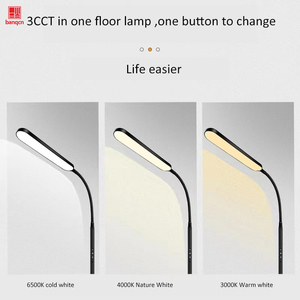 Banqcn lampadaire maison pour salon veilleuses WiFi IR télécommande RGBIC télécommande gradation debout connecter lampes - Product Image 3