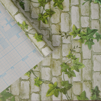 Papier peint amovible en stock, décoration murale pour la maison, PVC antidérapant, vente en gros, décoration murale autocollante, papier peint à coller et à décoller