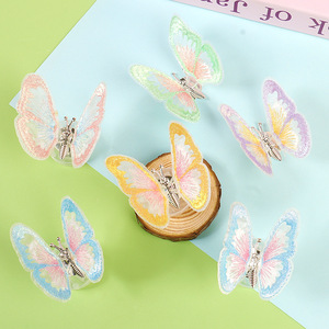 Novelty 3D Butterfly <b>Car</b> Decoration Plastic Figurine For <b>Interior</b> Decor Gift For Girls - Product Image 1