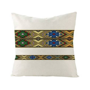 Nuovo tradizionale etiopico eritreo Tigray Oromia <span class=keywords><strong>Design</strong></span> decorativo in velluto federa per divano - Product Image 4