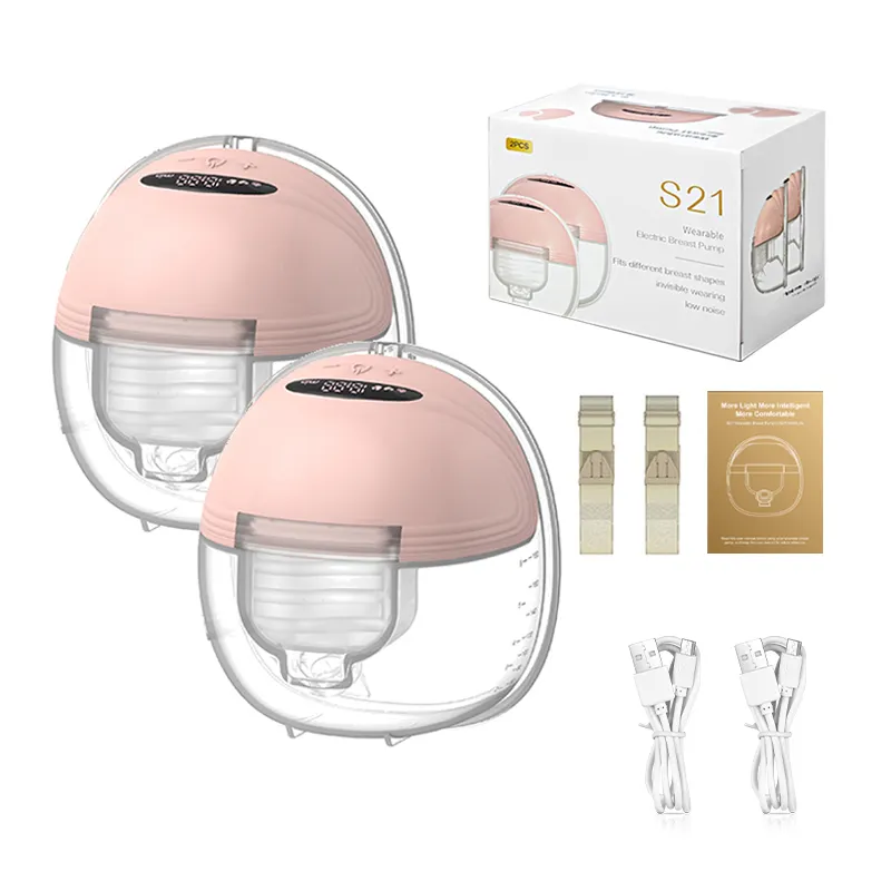 Smart S21 Pumps Double Electric Breast Pump With 3 Modes 12 Levels LED Display Baby Products Breast Pump Manufacture