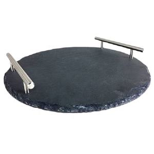 Bandeja de servicio hecha a mano de madera y resina en forma de rectángulo de alta calidad, vajilla única para llevar comida para la decoración del hogar - Product Image 3