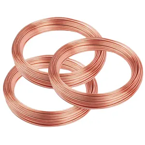 C10100 C10200 C11000 C12000 C1011 C1020 C1100 C1221 Mueller tubo de cobre calentador tubo espiral bobina intercambiador de calor