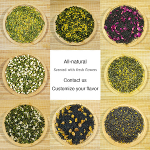กลีบกุหลาบรสพีชสีแดงผสมชาอูหลงผสมสีขาวผสมกับชาอูหลงชาอูหลง - Product Image 6