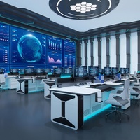 Haoyuan Intelligent LED Ascenseur Bureau Bureau Command Center Control Room Console