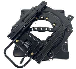 Mecanismo giratorio de asiento AuCar de 360 grados, placa giratoria con riel deslizante para autocaravana Campers Motorhome RV - Product Image 5