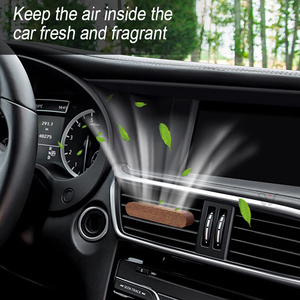 Woodl xe nước hoa làm mát không khí khuếch tán gỗ + kim loại xe Vent làm mát không khí tinh dầu khuếch tán với Vent Clip - Product Image 6