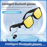 Gafas inteligentes con audio IA y lentes planas para auriculares BT, para miopía, con escucha integrada para música, dispositivo inteligente portátil