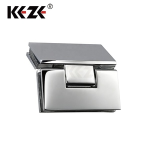 CE Certified High Quality Modern Adjustable 135 Degree Stainless Steel Shower Glass Door Hinge 5mm Thick 3-Year Warranty <strong>KEZE</strong> - Product Image 1