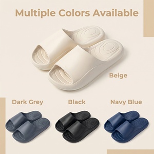 รองเท้าผู้ชายแบบสวมใส่สบาย ผลิตจากวัสดุ EVA รีไซเคิลได้ กันลื่น ระบายอากาศได้ดี กันน้ำ เหมาะสำหรับกิจกรรมกีฬา ใช้ได้ทั้งในบ้านและนอกบ้าน รวมถึงห้องน้ำ - Product Image 5