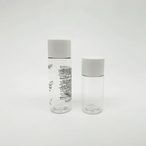 Hình dạng xi lanh ngoài trời <span class=keywords><strong>20ml</strong></span> 30ml du lịch-Kích thước Toner chai lotion Chai PET du lịch chai nước - Product Image 2