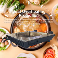 Les appareils ménagers familiaux portables 220V 2000W utilisent une cuisinière à induction électrique