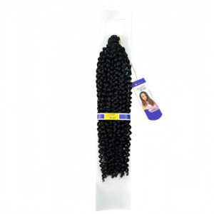 <span class=keywords><strong>Cabello</strong></span> <span class=keywords><strong>de</strong></span> ganchillo sintético para trenzar, onda <span class=keywords><strong>de</strong></span> agua, 22 pulgadas, ignífugo, trama única, para crear Passion Twists - Product Image 4