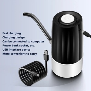 Dispensador de Agua Eléctrico Portátil, Bomba de Agua para Botellas de Galón, Interruptor Táctil Silencioso, Recargable - Product Image 5