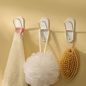 Creative Household Wall Small <b>Hooks</b> <b>Hooks</b> for <b>Curtain</b> Rod Bathroom Kitchen Towel <b>Hook</b> Non-Perforated Wall Hanging - Product Image 3