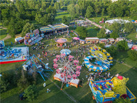 2025 nouveaux enfants cygne rotatif promenades enfants Spin chaise volante en plein air carnaval tour centre commercial Attraction