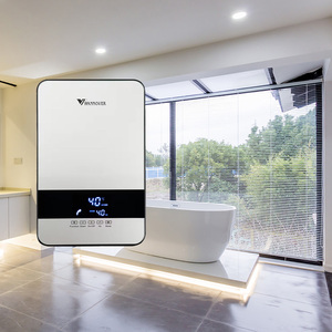 <span class=keywords><strong>Calentador</strong></span> de Agua Instantáneo Eléctrico Termostático sin Tanque para Uso en Hoteles y Hogares con Pantalla LED, Carcasa de Plástico, Ahorro de Energía - Product Image 3