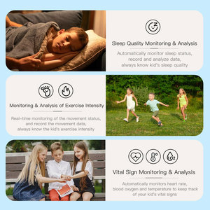 Khuôn Khổ tùy biến VC1 chống mất con SDK/<span class=keywords><strong>API</strong></span> có sẵn OEM đèn hiệu định vị tập thể dục trẻ em ban nhạc <span class=keywords><strong>Heart</strong></span> <span class=keywords><strong>Rate</strong></span> Vòng đeo tay thông minh - Product Image 4